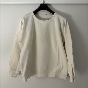 Industry of all nations Cream Crewneck Sweater - Undyed